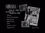 Nirvana Rockin' T.P. - DVD menu