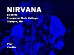 Nirvana Evergreen State College #1 - DVD menu