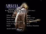 Nirvana Reading - DVD menu