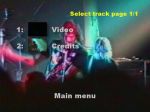 Nirvana Kryptonight - DVD menu
