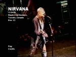 Nirvana Maple Leaf Gardens - DVD menu