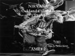 Nirvana Oakland Coliseum Arena - DVD menu