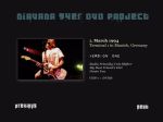 Nirvana Nirvana - 94er PROject - DVD menu