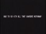 Nirvana With The Lights Out Promo CD - video still