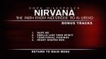 Nirvana The Path From incesticide to In Utero - DVD menu